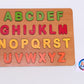 Wooden ABC Board Capital Letters (KC5674)