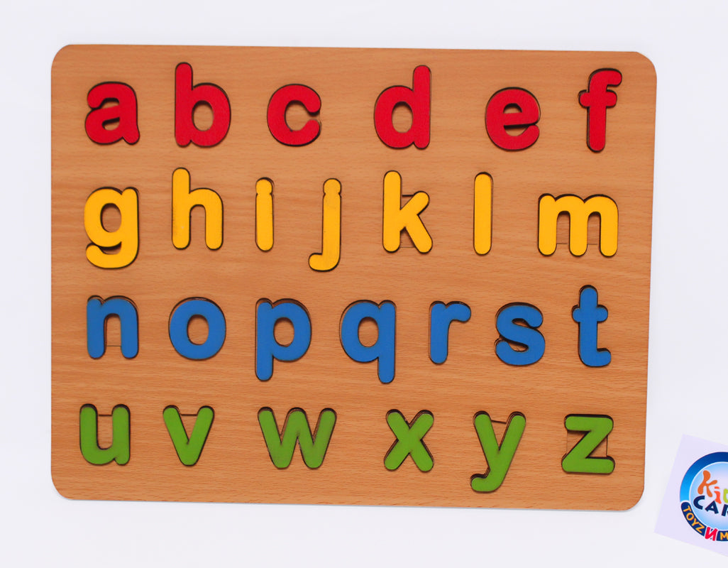 Wooden ABC Board Small Letters (KC5673) Kids Care