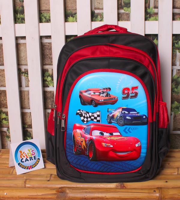 McQueen Cars 3D School Bag for Grade 3 to 6 18030