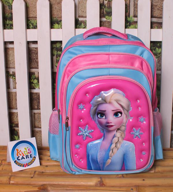 Frozen Elsa Themed 3D School Bag for Grade 3 to 6 18030 Kids Care