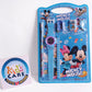 Mickey Mouse Stationery Set With Wrist Watch (8816)