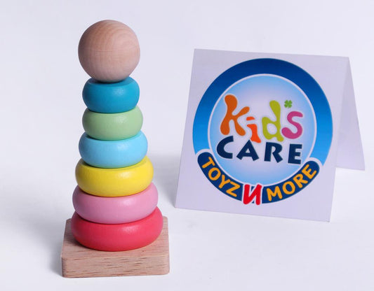 Wooden Ring Tower / Rainbow Tower (KC5704)