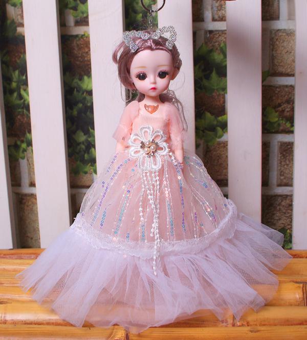 12-inch Adorable Bendable Doll With Beautiful Dress & Accessories (KC5775C) 12-inch Adorable Bendable Doll With Beautiful Dress & Accessories (KC5775C)