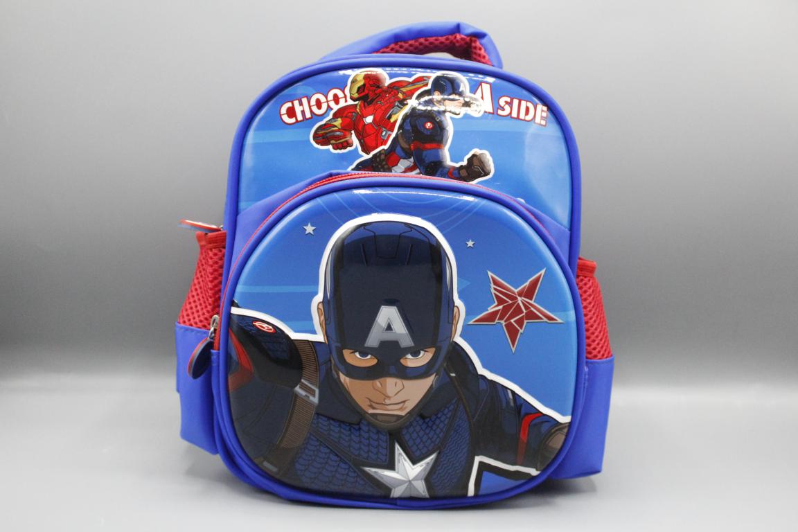 Captain America Backpack Bag for Play Group Travel KC5610