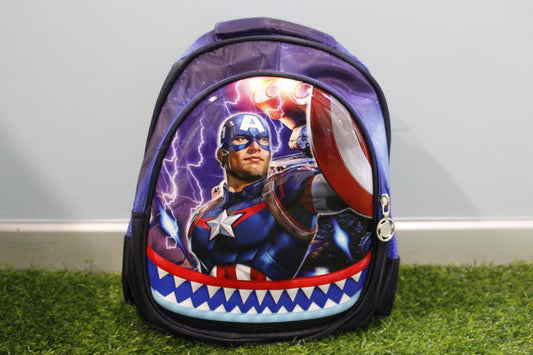 Captain America Backpack Bag for Play Group / Travel (SSKK-35)