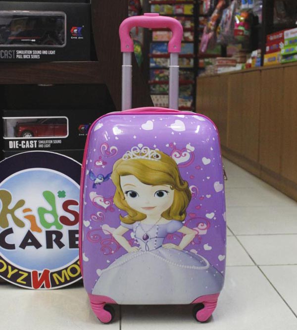 Sofia 4 Wheels Children Kids Luggage Travel Bag Suitcase 16 Inches