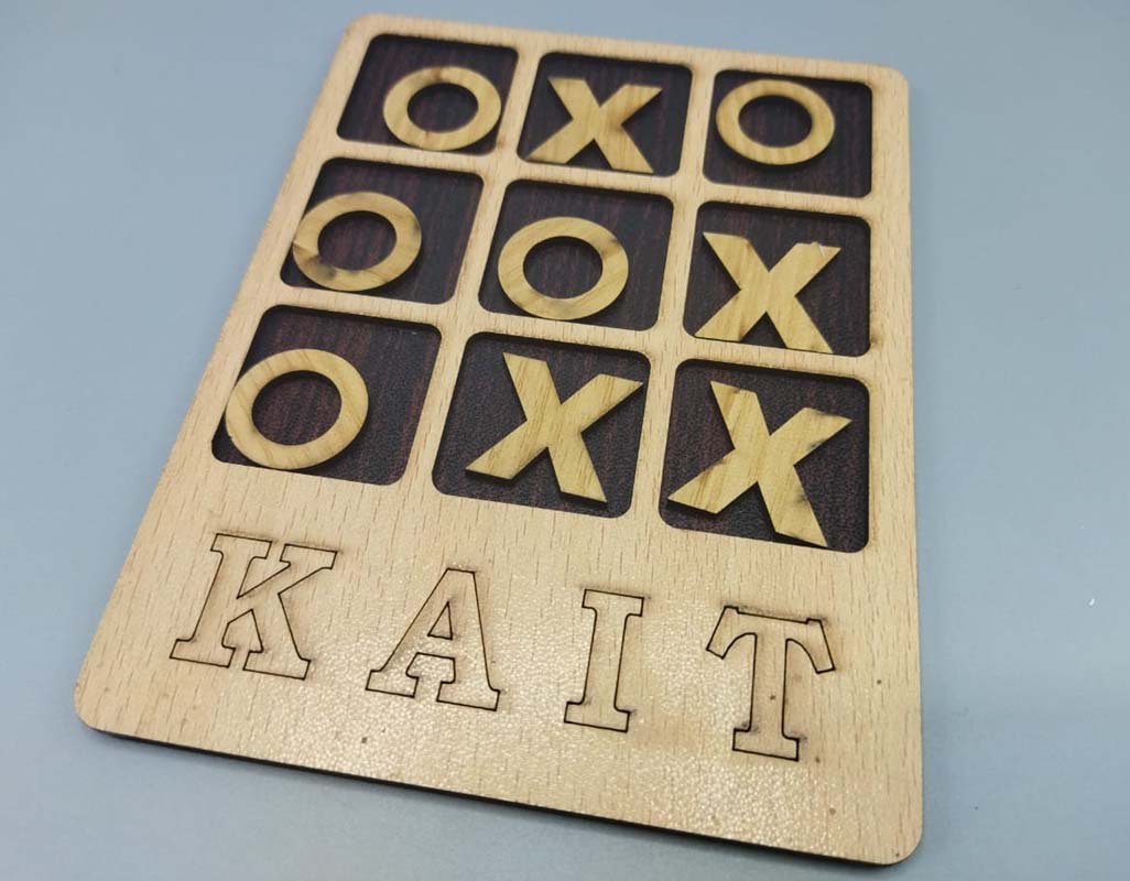 Wooden Tic Tac Toe Board (kc5672 – Kids Care