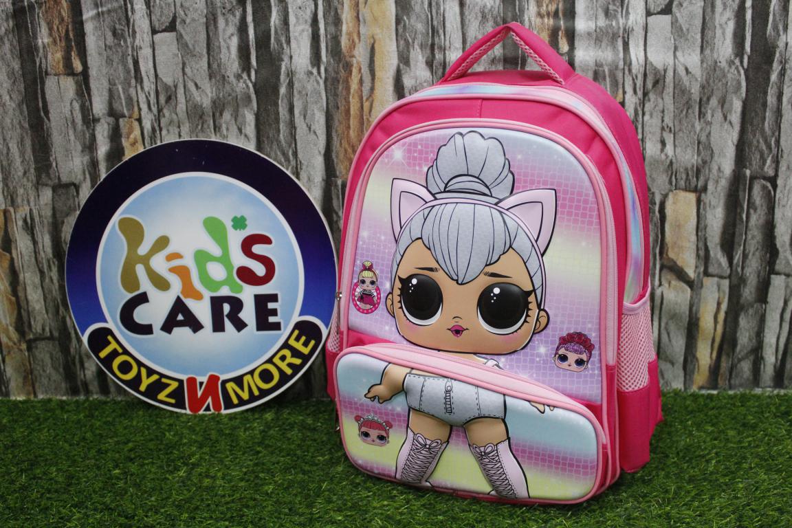 LOL School Bag For Grade 1 And Grade 2 For Girls 2300