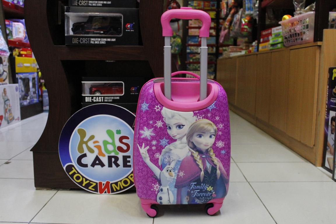 Frozen 4 Wheels Children Kids Luggage Travel Bag / Suitcase 16 Inches