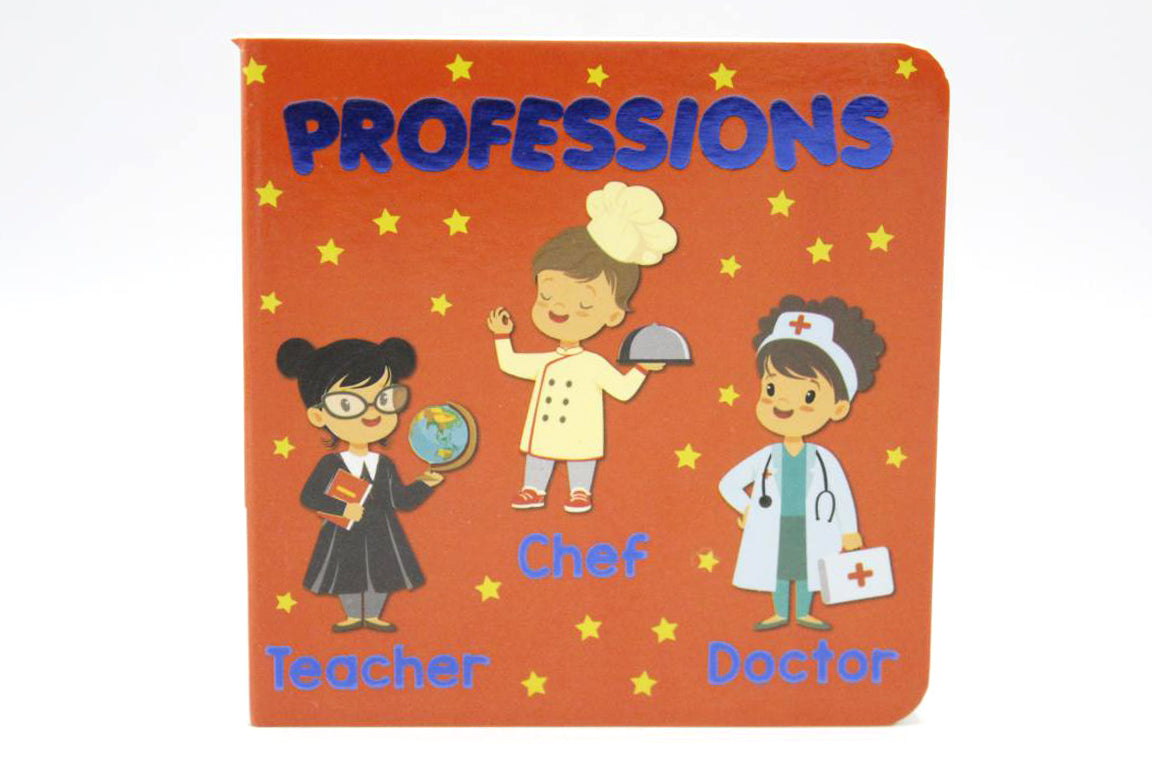 Hands　Book　Board　Kids　–　Care　Professions　Little