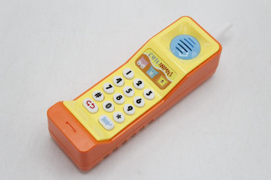 Cordless Phone Battery Operated Toy Orange (BK0508)