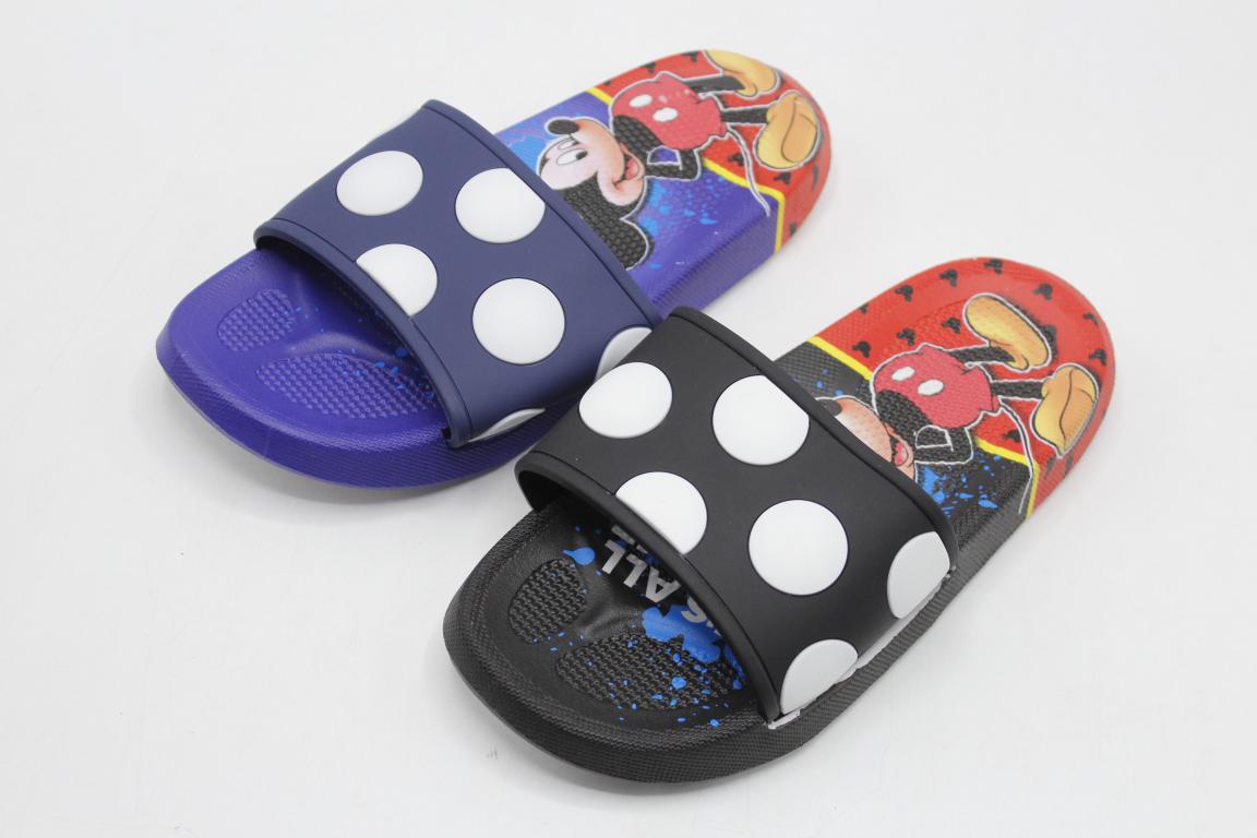 Kids mickey best sale mouse slippers