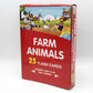 Farm Animals Flash Cards (1017)