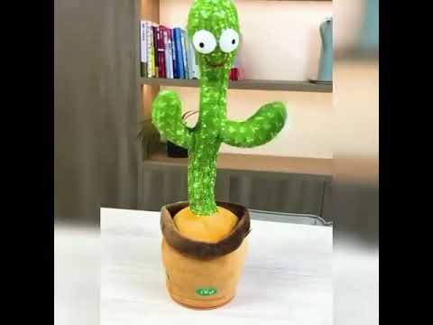 Cactus Dancing Repeat Sing Rechargeable Toy (KC5038)