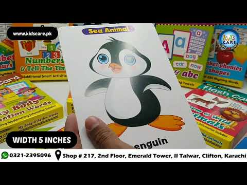 ABC Animals & Some Common Animal Sounds Flash Cards