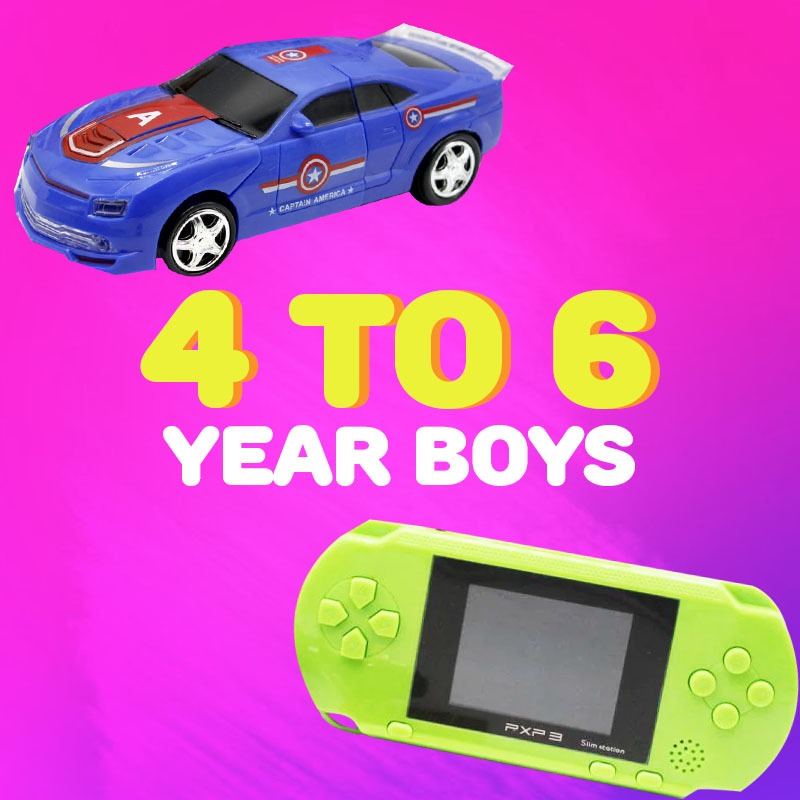 Toys for 4-6 Years Boys
