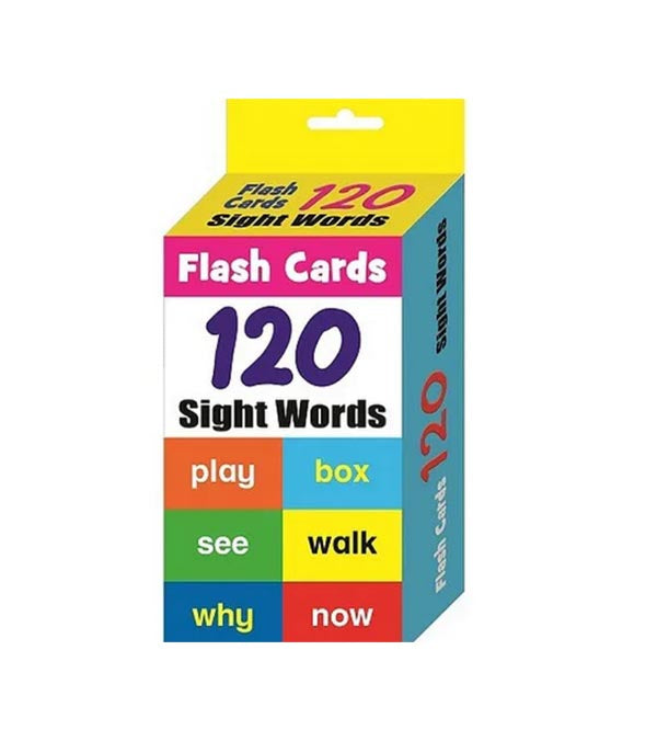 120 Sight Words Learning Flash Cards - Mind to Mind