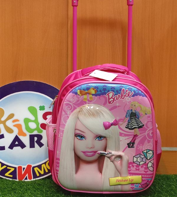 Barbie Themed School Trolley Bag For KG-1 & KG-2 (13020N)