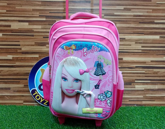 Barbie Themed School Trolley Bag for Grade 3 to Grade 6 (18030)