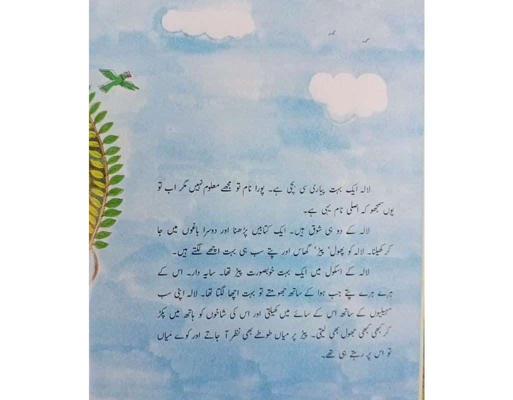 Beemar Dost: Urdu Text Book for Grade 4 Kids (11 Pages, 7x9 Inches)