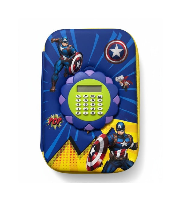 Avengers 3D Stationery Organizer with Detachable Calculator (KC5922)