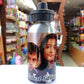 Customized Metallic Water Bottle Silver 400 ml
