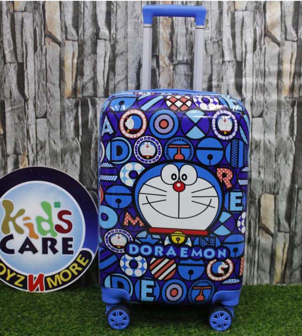 Doraemon 4 Wheel Children Kids Luggage Travel Bag / Suitcase 20 inches