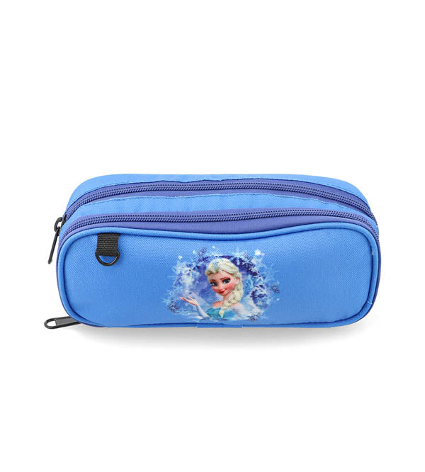 Bembel Brand Frozen Elsa Themed Two Zipper Stationery Pouch