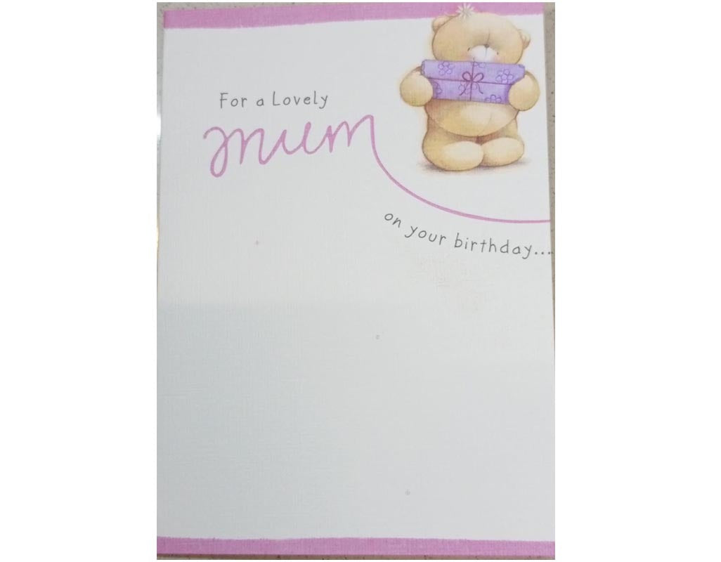 Hallmark Greeting Card - For a Lovely Mum On Your Birthday