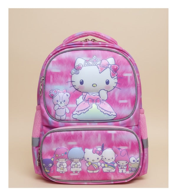 Hello Kitty 3D School Bag / Kids Travel Backpack – 12 Inches (HSD-2312)