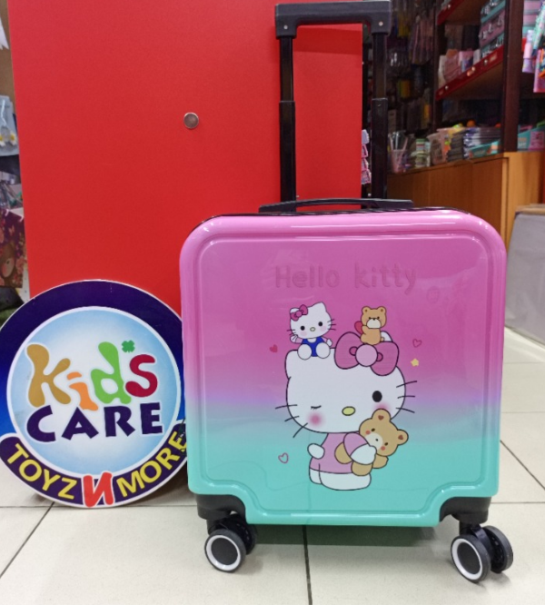 Hello Kitty Kids Travel Suitcase with Number Lock – Lightweight & Durable 4-Wheel Trolley Bag