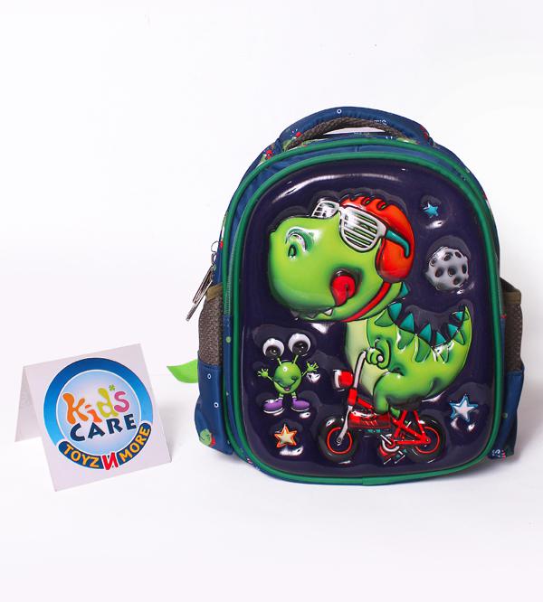 Dinosaur Themed Small Premium Lunch Bag / Travel Backpack for Play Group (5909)