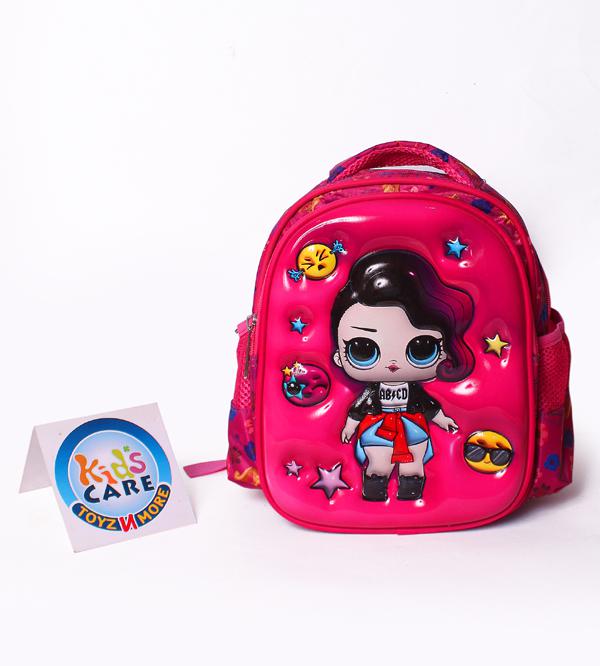 LOL Dolls Themed Small Premium Lunch Bag / Travel Backpack for Play Group (5909)