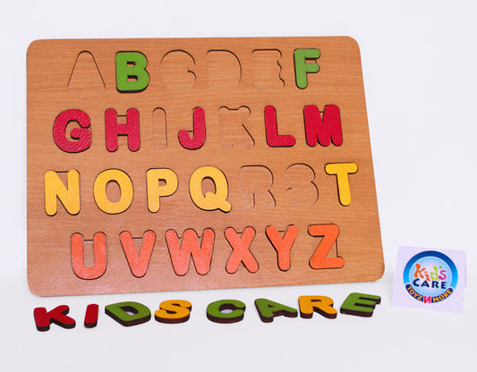 Wooden ABC Board Capital Letters (KC5674)