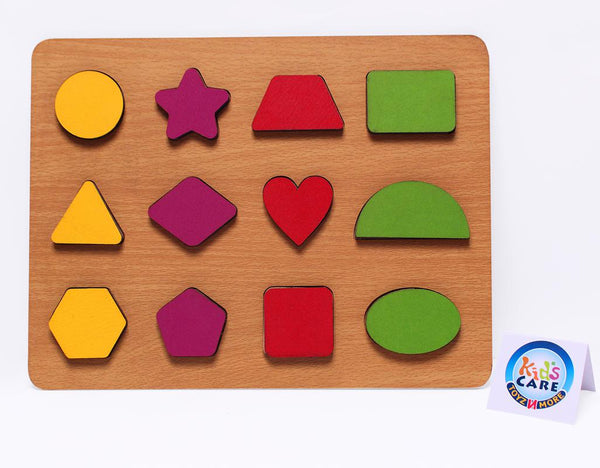 Wooden Shapes Board (KC5660)