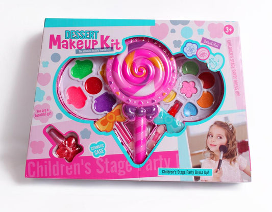 Lollipop Shaped Three Layer Rotatable Makeup Kit (008A)