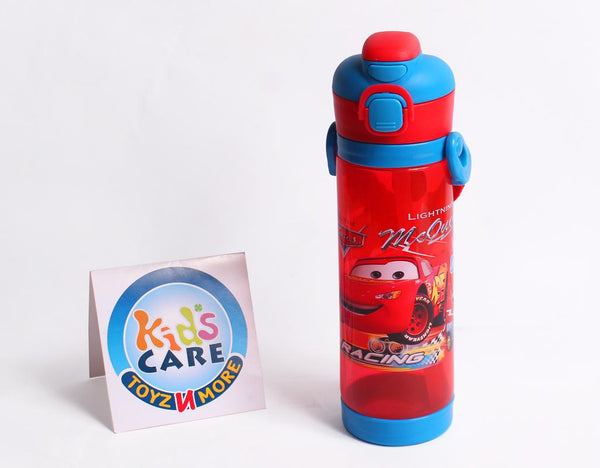 Lighting McQueen Dual Option BPA Free 600 ml School Water Bottle (NPC-600)