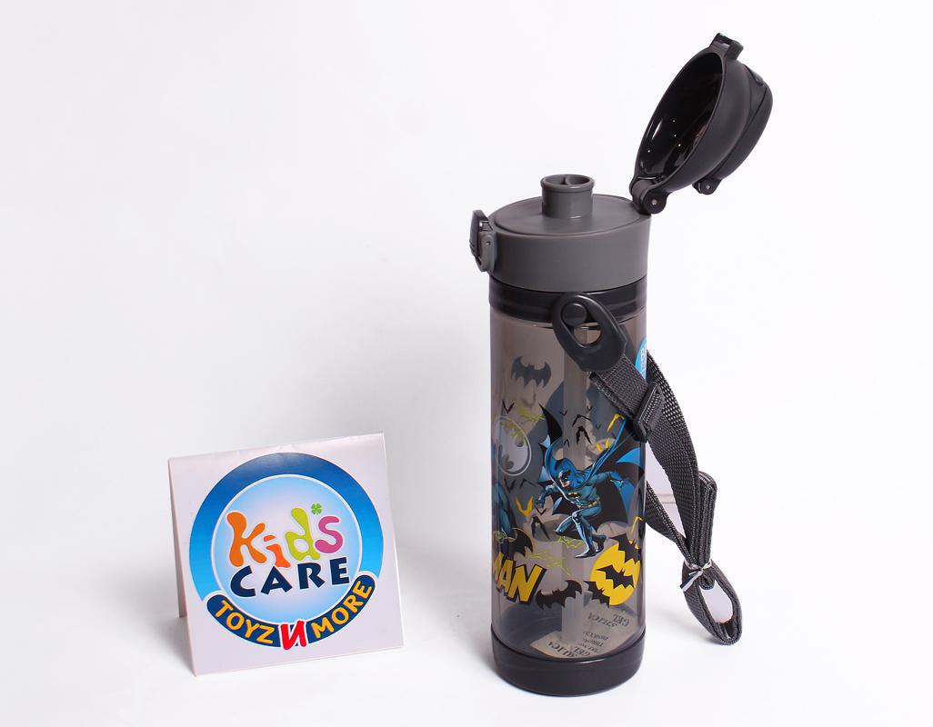 Batman Themed Dual Option BPA Free 600 ml School Water Bottle (NPC-600)