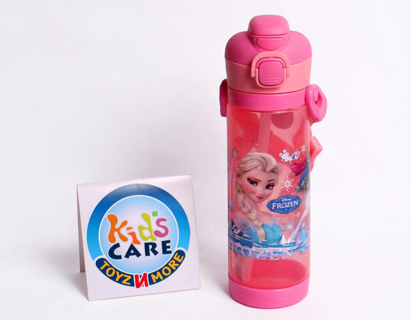 Frozen Themed Dual Option BPA Free 600 ml School Water Bottle (NPC-600)