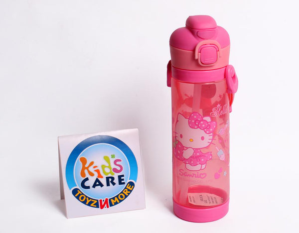 Hello Kitty Themed Dual Option BPA Free 600 ml School Water Bottle (NPC-600)