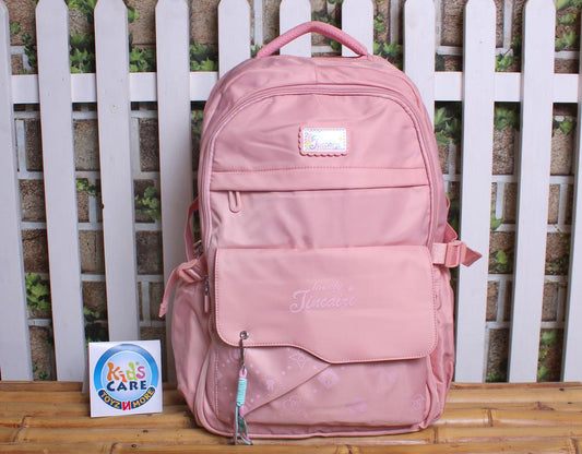 Jincaizi Premium Quality School Bag for Grade 6 to 8 Pink (A9159#)