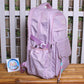 Jincaizi Premium Quality School Bag for Grade 6 to 8 Purple (A9159#)