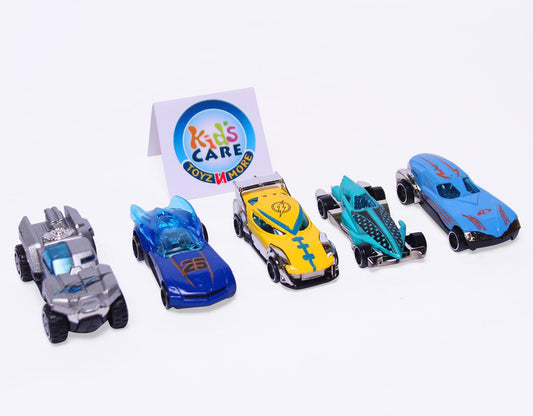 Heat Wave Pack of 5 Die Cast Cars Set (C002)