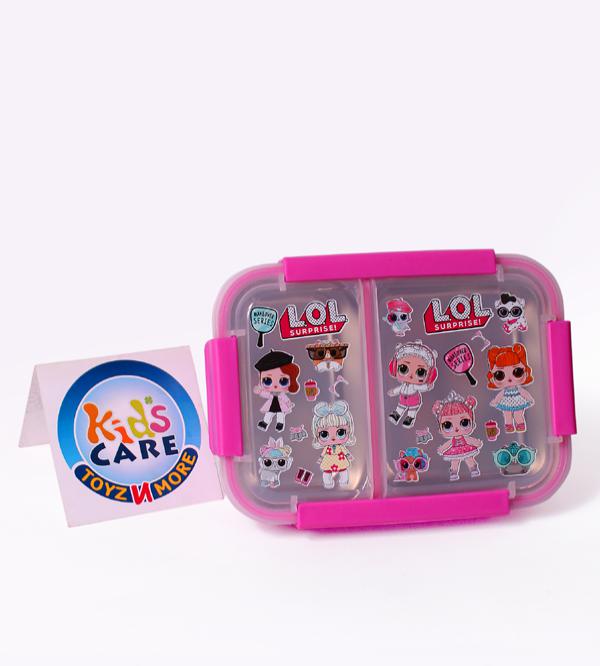 LOL Dolls Two Portion Stainless Steel Lunch Box (88125)