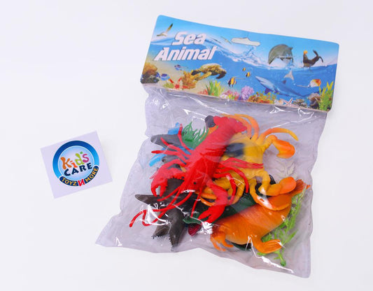 Ocean World Sea Animal Toys Pack of 8 Pcs Set (KC5669)
