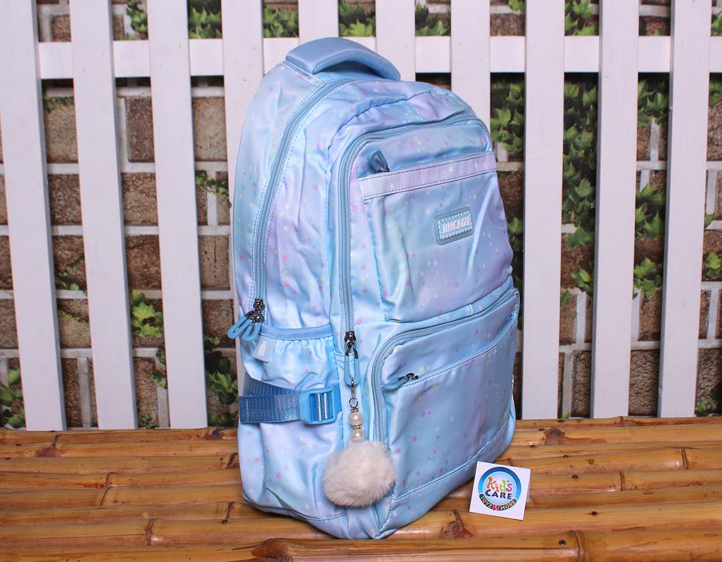 Jincaizi Premium Quality School Bag for Girls Grade 4 to Grade 6 Blue (A9170#)