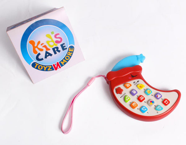 Moon Shaped Mobile Phone Toy With Nightlight and Sounds (YS2609A)