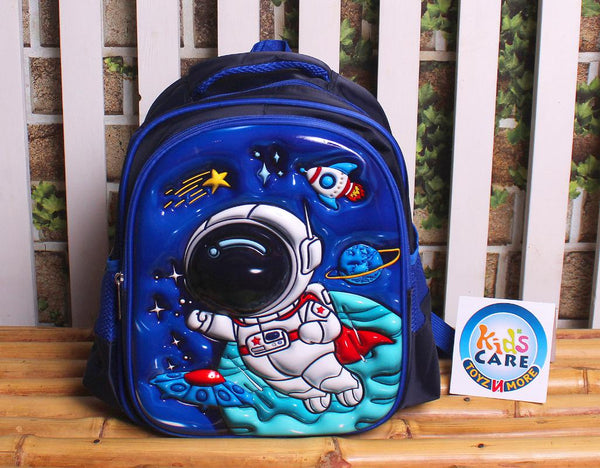 Astronaut Space World Themed 3D School Bag for KG 1 & KG 2 (13020N)