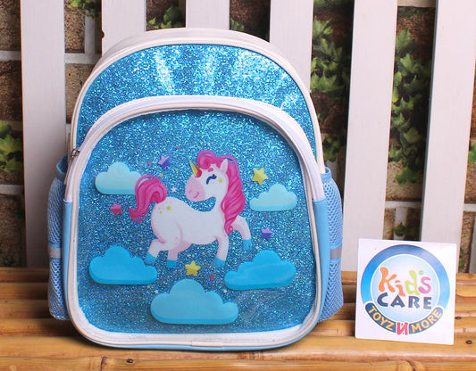 Stylish and Glittery Unicorn Travel Backpack (4699-3)