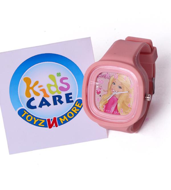 Barbie Fashion Wrist Watch for Teens Girls - Pink (W-351)